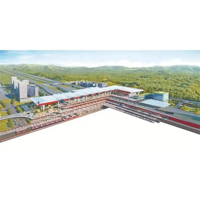 Проект строительства высокоскоростной железнодорожной станции Чунцин-Восток (6)